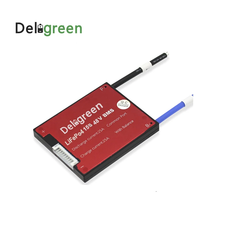 Best Selling 48V LiFePO4 BMS 15S 40A  18650 Battery BMS Packs Protection Board Balance Integrated Circuits for scooter E-bike