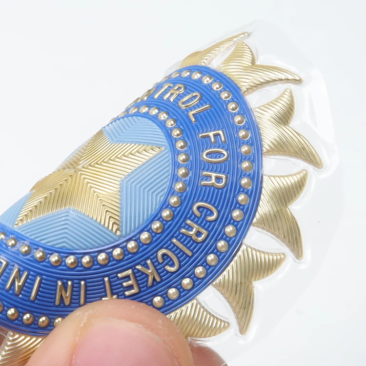 Wholesale Custom Embossed Logo TPU Patches Rank Badges for Uniform