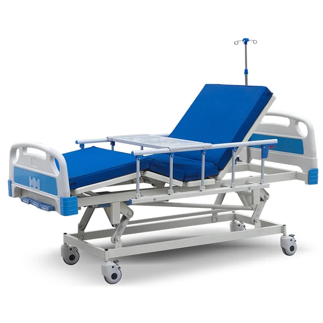 Hot Sale Priced Manual Hospital Bed With 3 Cranks  For Patients Or The Unabled