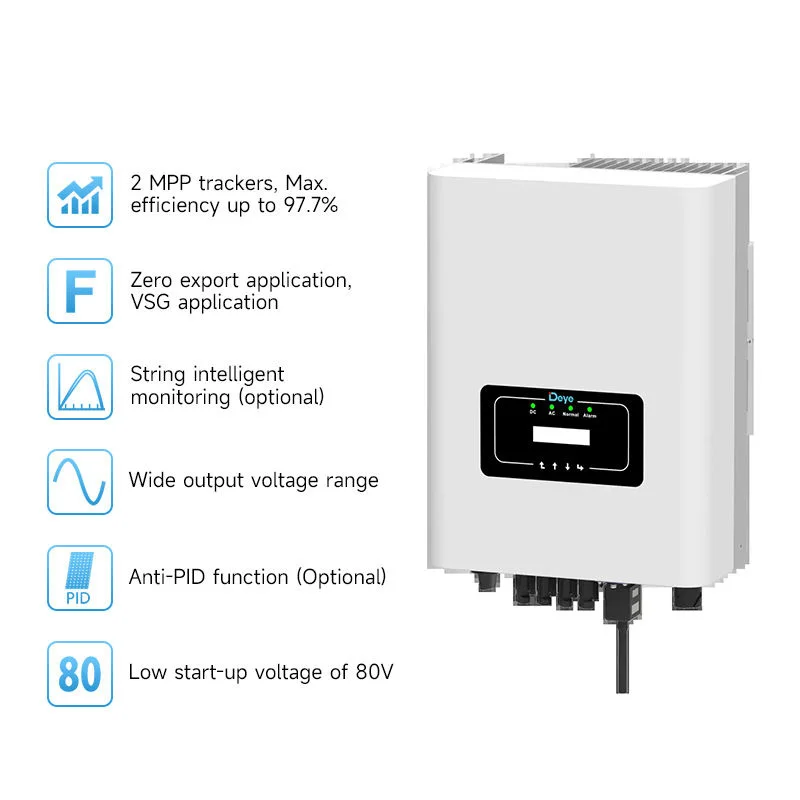 Ningbo Deye Solar On Grid Inverter 7kw 7.5kw 8kw 9kw 10kw 10.5kw Sun-7/ ...