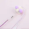 Purple Fairy Pom-Pom Tassel Style
