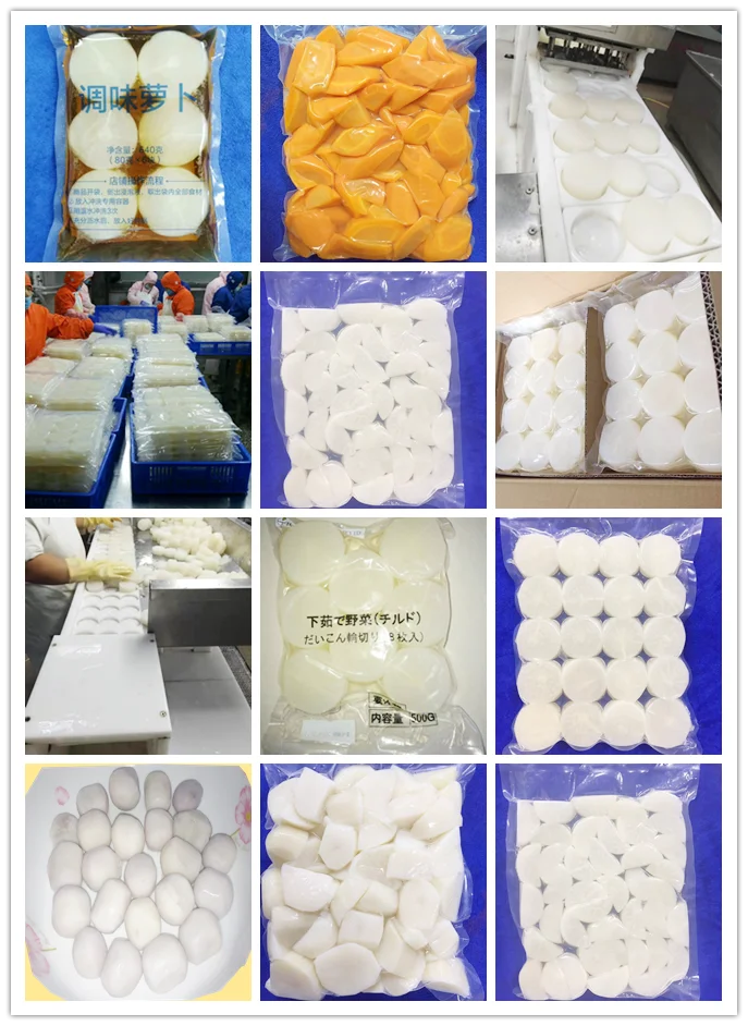 wholesale factory supply Japanese seasoned vegetable boiled radish