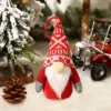 Red/grey C Gnome w/light  15x7x5cm  1pc/bag