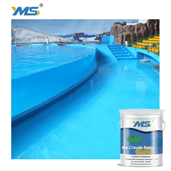 Free Sample Polyurethane Waterproof Liquid Coating Water Resistance PU Swimming Pool Paint for Plastic Usage