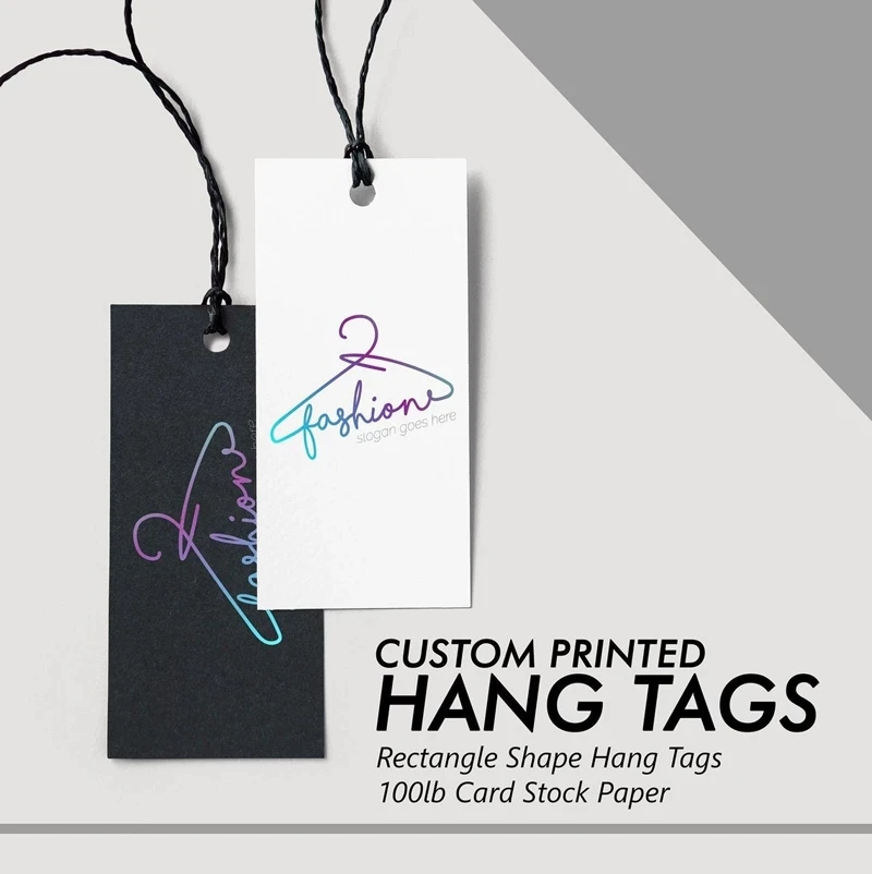 Your Logo Custom Clothing Labels Clothing Tags Customized Hang Tags Custom Price Tag Thank You factory