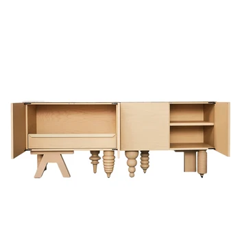 Creative counter sideboard storage cabinet living room sideboard villa model room sideboard custom partition storage cabinet