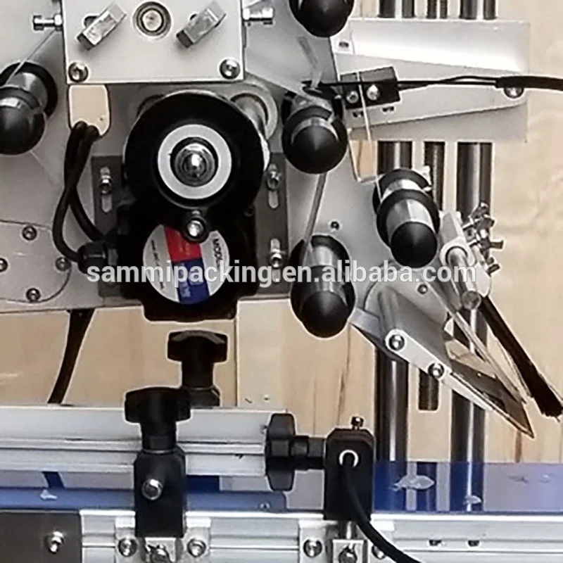 Desktop Adhesive Labeling Sticker Machine for Automatic Flat Surface ...