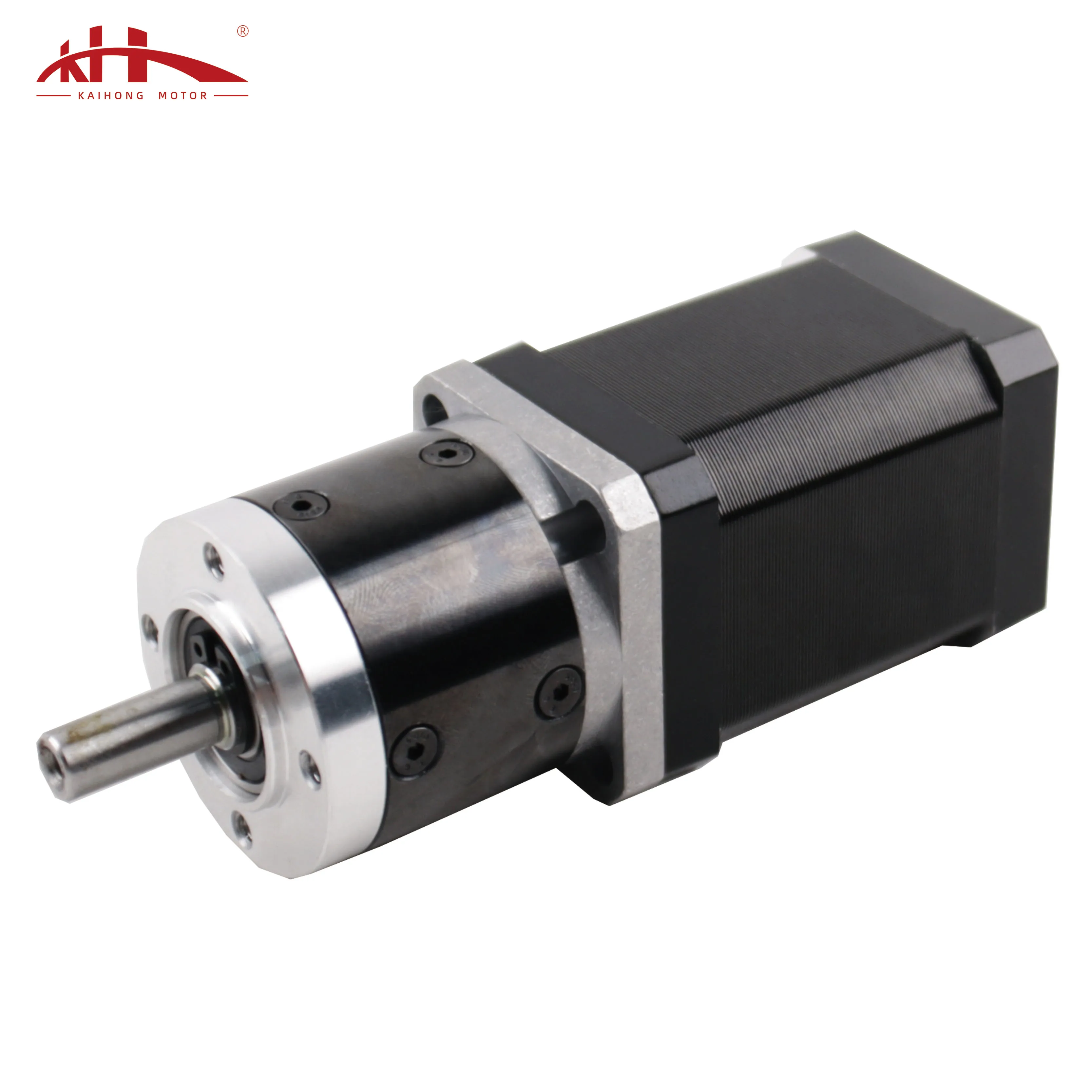 Kaihong Ratio 5:1 Nema 17 Planetary Gearbox Worm Gear Reducer Geared Stepper Motor Nema 17 for Cnc Mechanical Arm