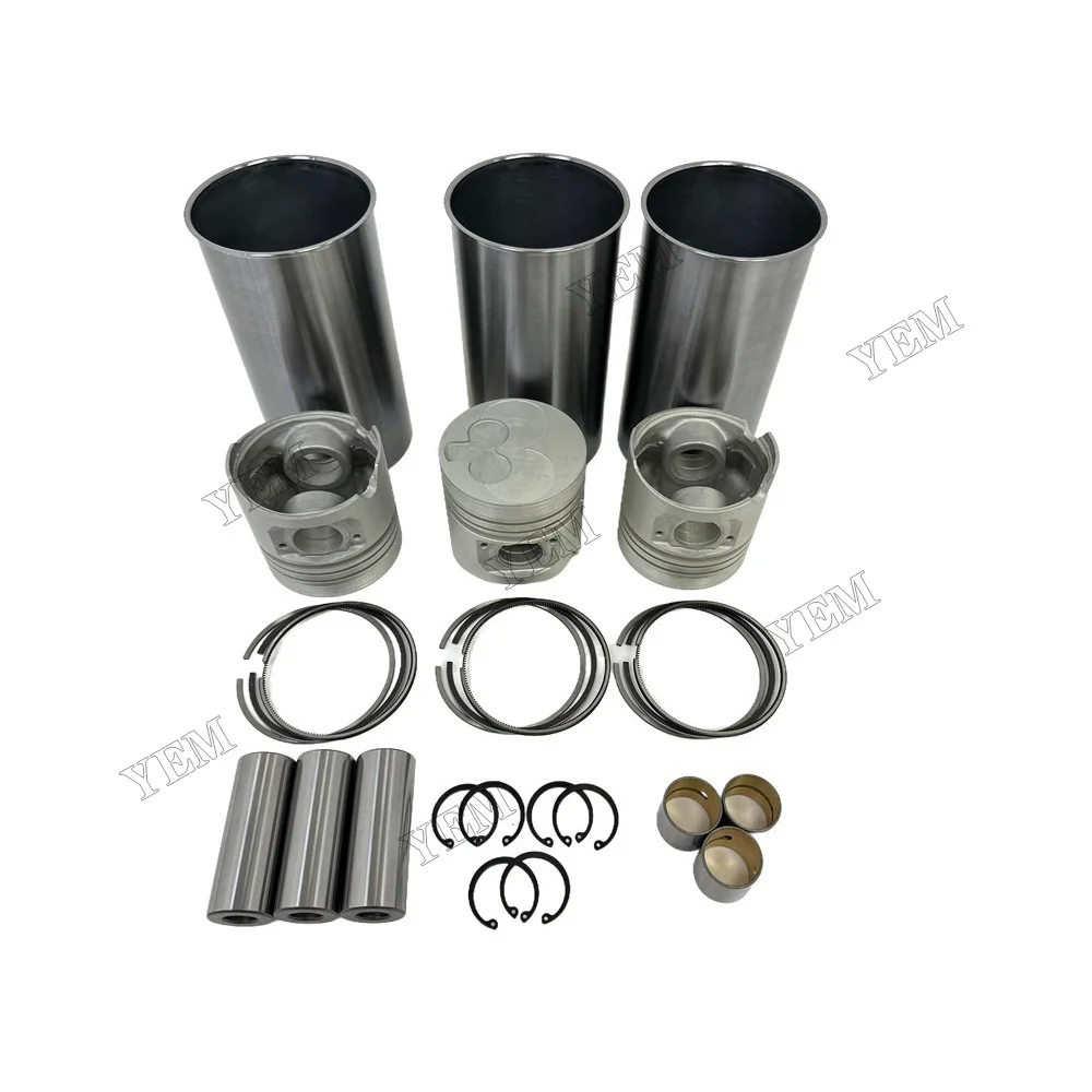 For Isuzu 3AD1 Cylinder Liner Kit Diesel Engine Spare Parts 6