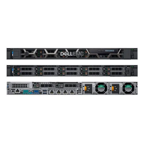 Servidor Dell PowerEdge R640 Rack 2U com Intel Xeon e 16GB de RAM