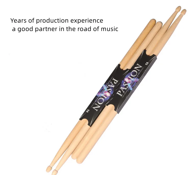 Барабанная палочка 5 А производители цена со скидкой Кленовая для тренировок начинающих барабанная аксессуары музыкальных инструментов
