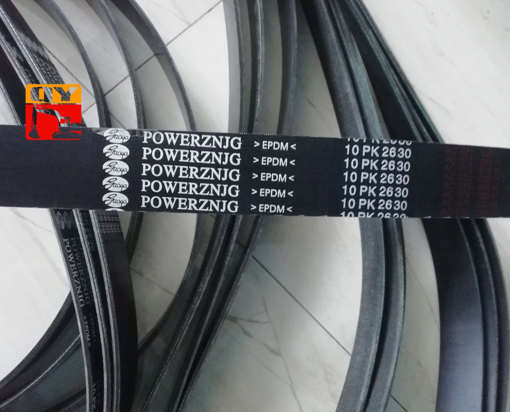 Excavator 6251-81-6610 Belt for Diesel Engine 6D125E-5 V-belt