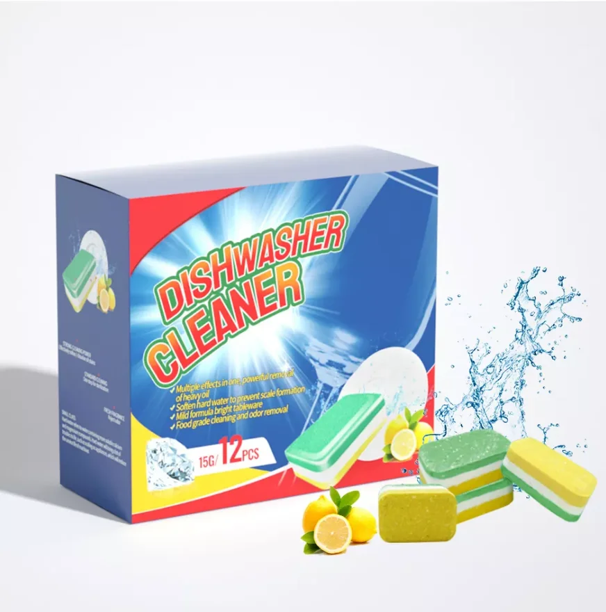 High Quality Automatic Detergent Dishwashing Tablet Sheet 3 Layer Eco Friendly Dishwasher