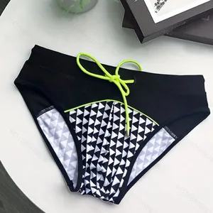Customized Color Men's Underwear Black Wave Sporty Fashionable Comfortable Mide Rise Boxer Brief Swimming Suit for Men
