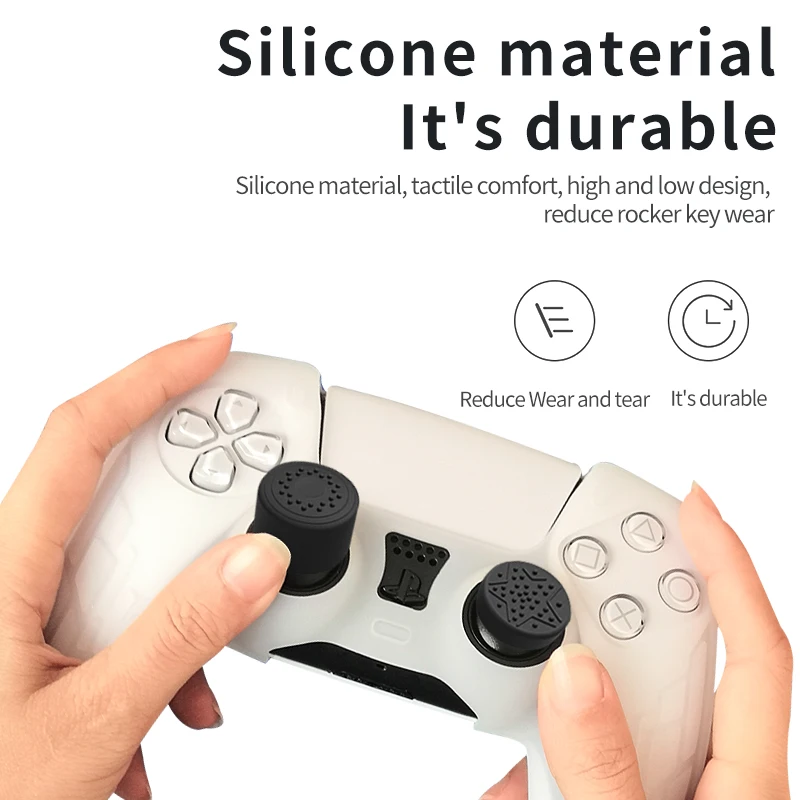 Replacement Thumbstick Grip Caps For PS5 DualSense Controller - Analog Joystick