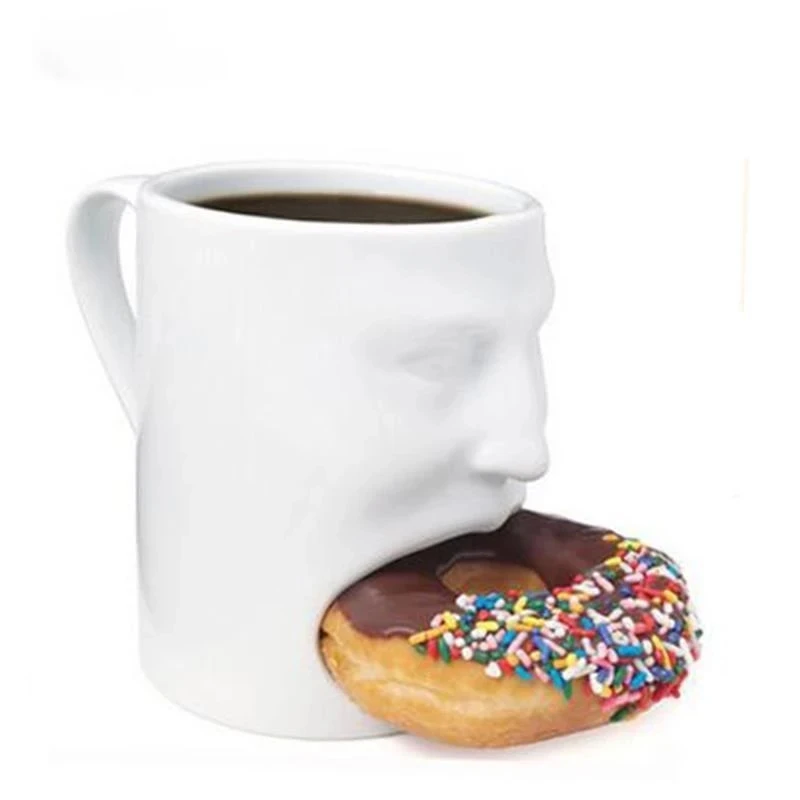 3D креативная кофейная кружка Z455 чашка для печенья посуда напитков 200 мл чашки кофе молока чая десертные карманные керамические кружки