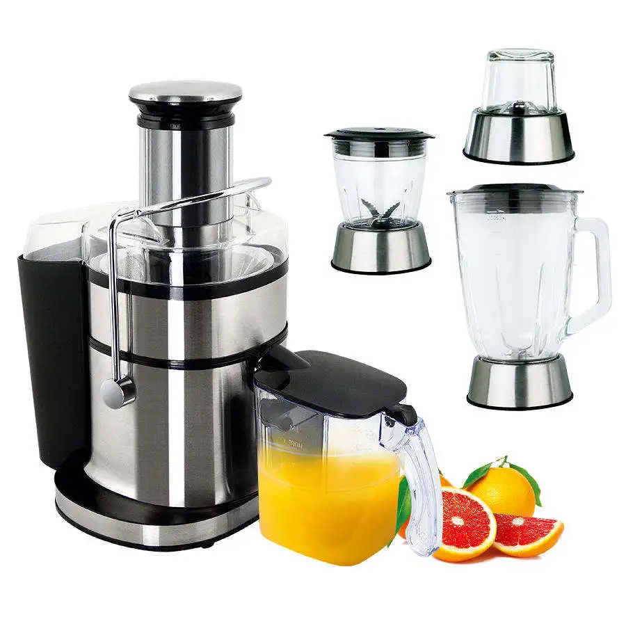 Electric Fruit Juicer with 85mm Feeding Tubes  Squeezer Fruit Juicer