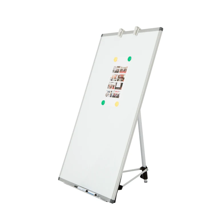 Tripod Flip Chart White Writing Board Flip Chart Stand Mobile Magnetic  Board for Classroom Office