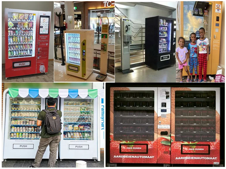 Summer Convenient T-Shirt Book/Clothes Vending Machine for Sale