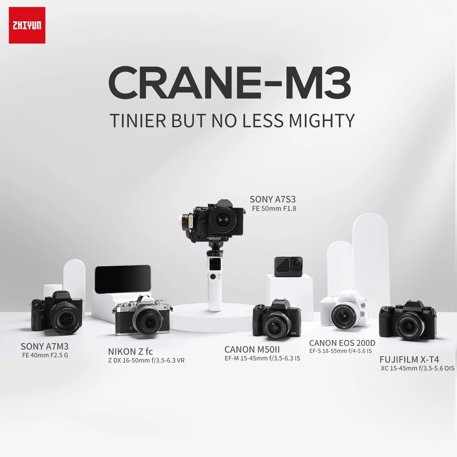 【最終値下げ】CRANE M3 Amazon | Zhiyun Crane M3 手持ち3軸スタビライザー ジンバル