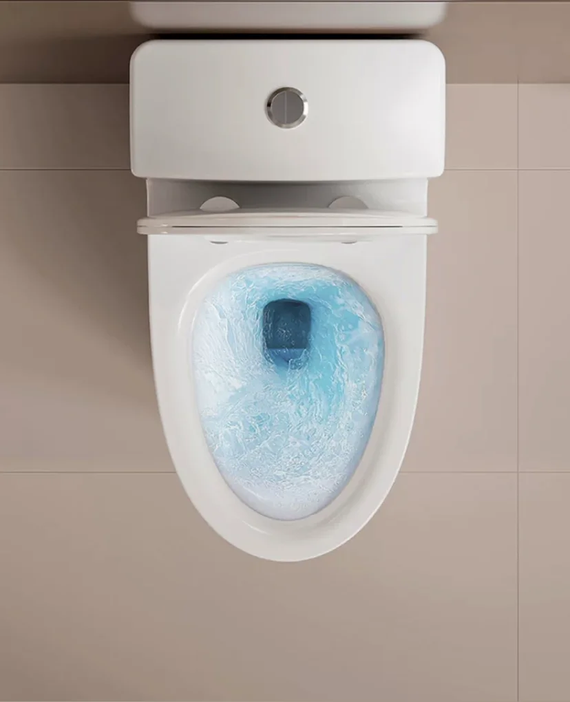 New design modern ceramic toilet bathroom floor mounted one piece water closet wc siphonic flushing toilet commode details