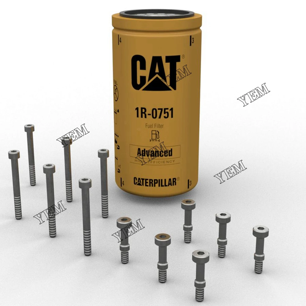 Machinery Engine Parts 10R-9237 Cat Reman Fuel Injector Kit (Set of 6) IT62G II for Caterpillar