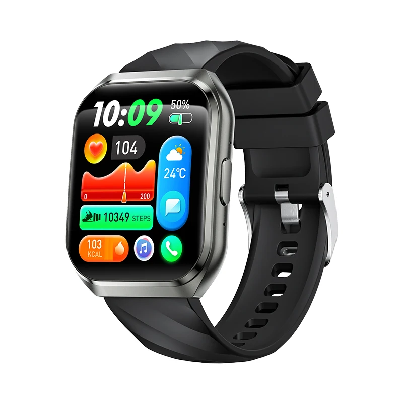 JX633 Smart Watch: Fitness Tracker with VC30F Heart Rate Monitor
