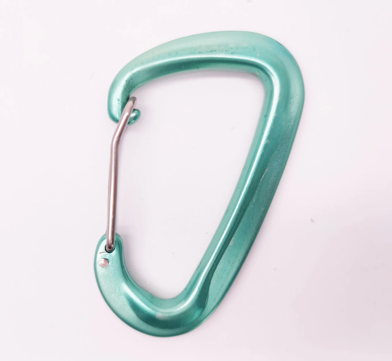 Outdoor Double Camping Hammock Aluminum carabiner Camping Safety tent 12KN EN362 lightweight mosquetones de escalada de 25kn