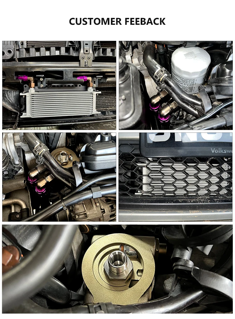 For Golf Mk6 Gti Ea888 Ii Engine Oil Cooler Kit Thermostatic Oil Filter