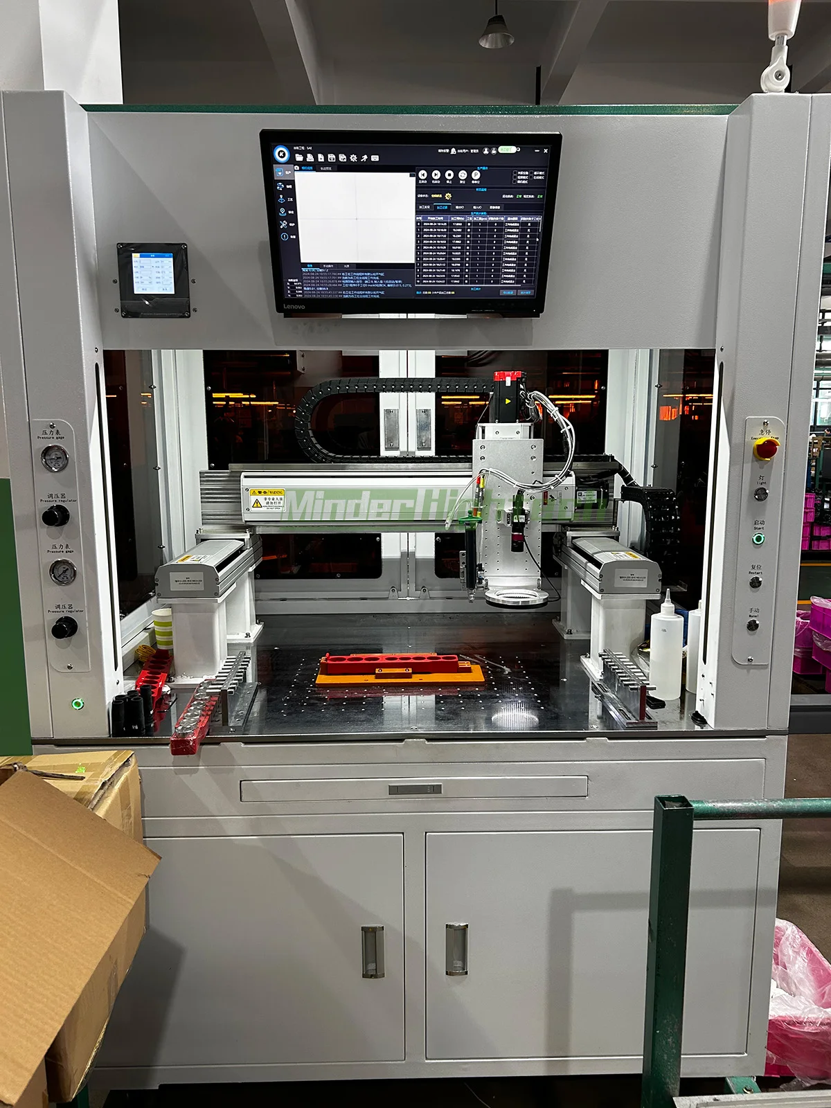 MD-PRD331-Sringe Automatic Desktop Glue Dispenser with PR System