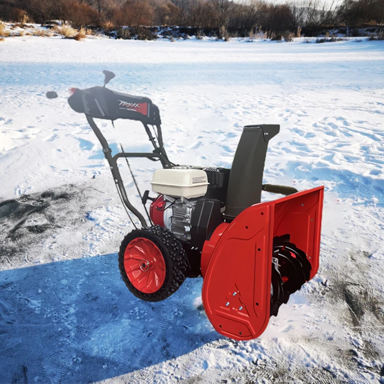 Snow Sweeper Multifunctional Gear Drive Snow Brush Engine Road Snow  Cleaning Machine