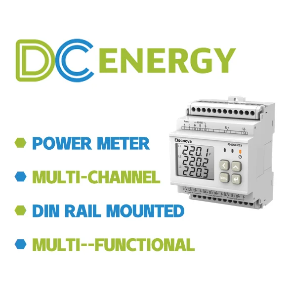 Solar Power Distributed PV Combined Box DC Measuring 9ch Energy Meter
