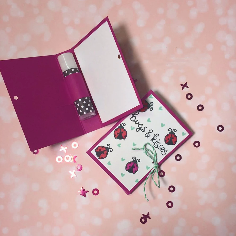 Cosmetic Sample Packaging Card Paper Card Perfume Holder Paper Card