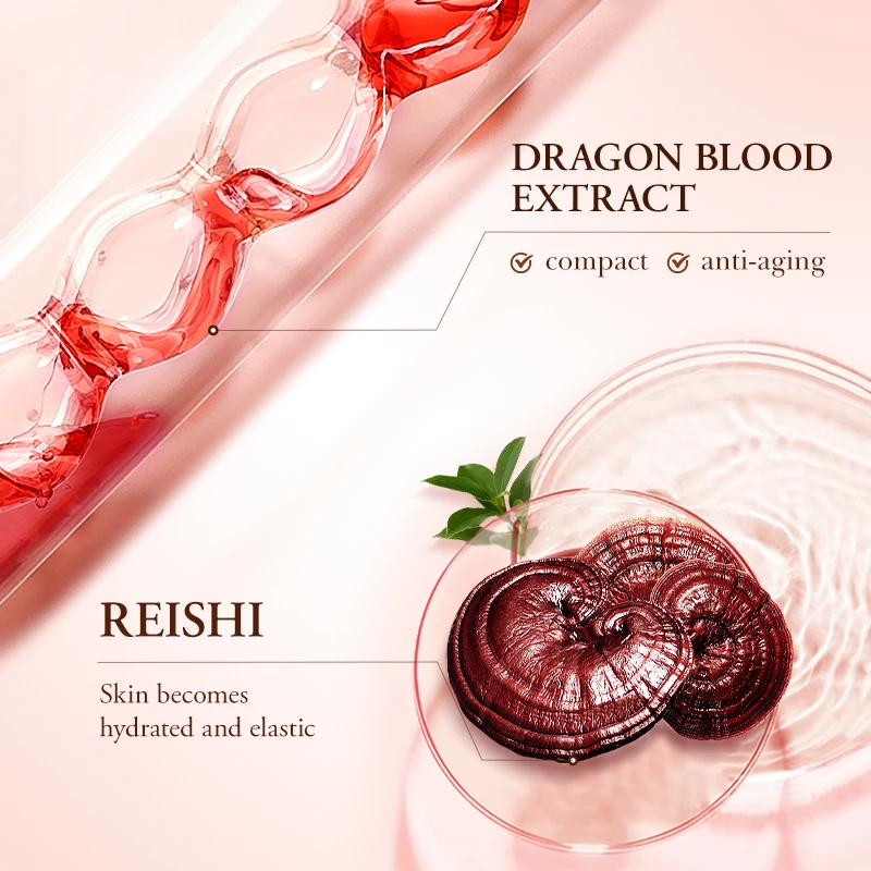 OEM SADOER Private Label Hydrating and Moisturizing Reishi Dragon Blood Anti Wrinkle Facial Cream