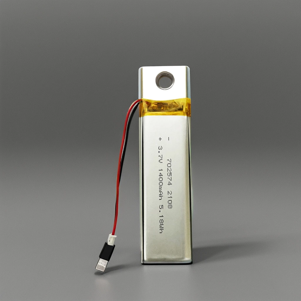 702574 1400mAh 3.7V Lithium Polymer LiPo Rechargeable Battery for Portable Devices Ha3f0a80e0c0248da920d75370e168d96A