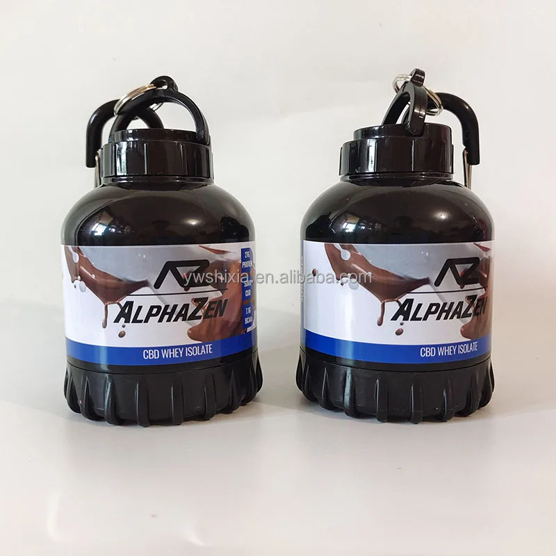 Bpa Free 60g & 30g Customized Logo Sticker Label Portable Protein