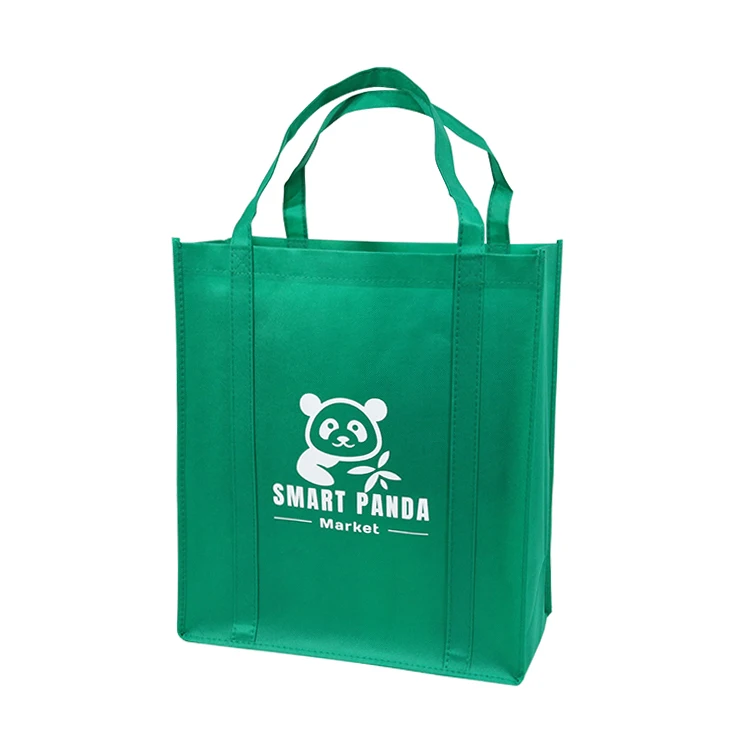 Wholesale Price Custom Printed Recycle Reusable PP Laminated Non Woven Tote Shopping Bags