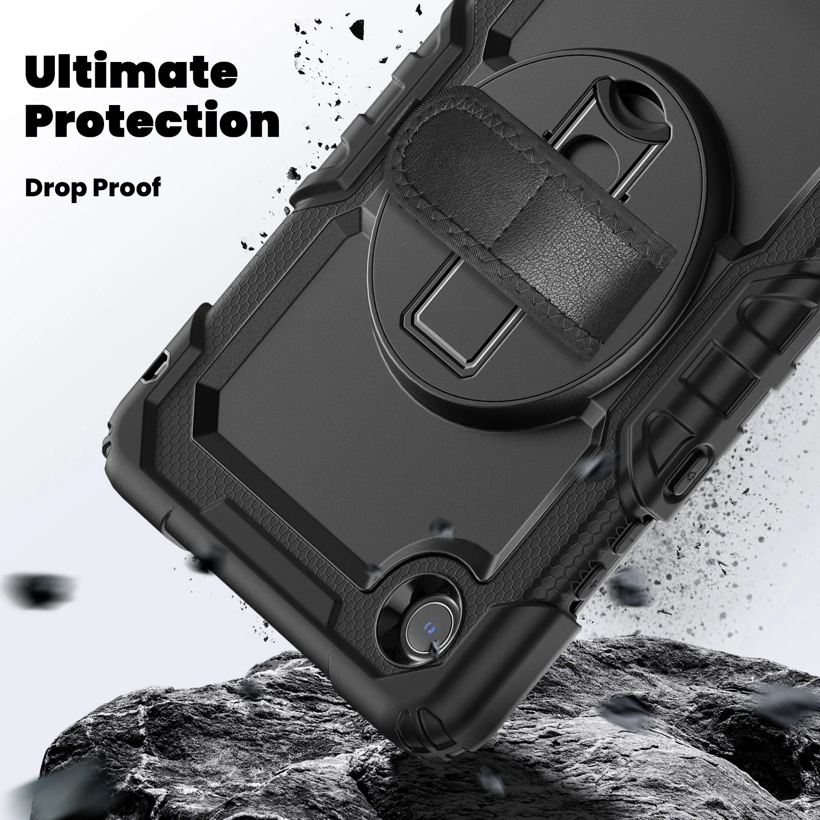 k9 87 inch silicone pc rotating stand with hand strap laudtec-9