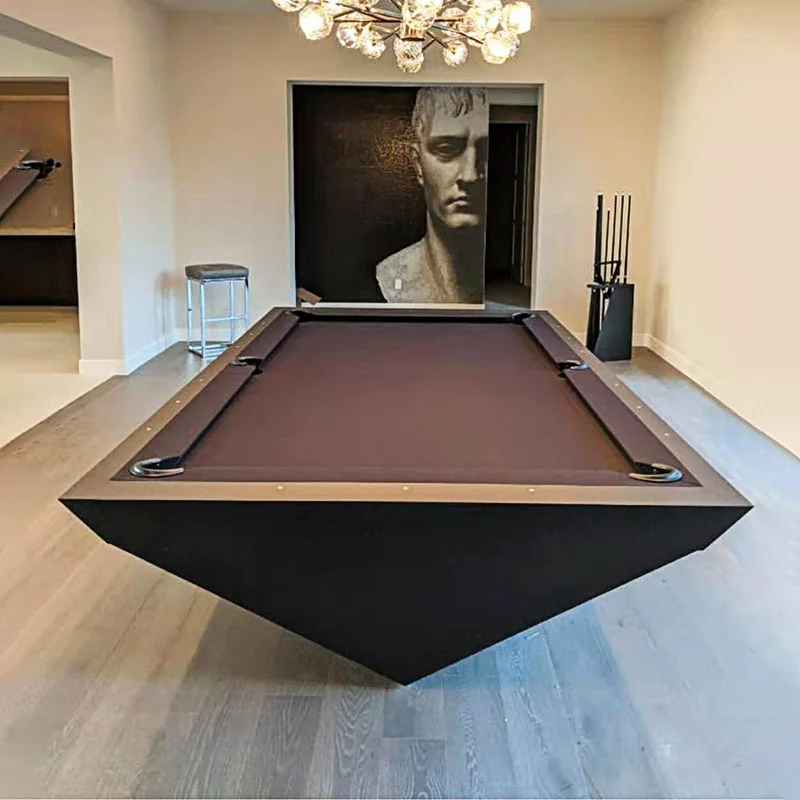 2022 Solid Wood 7ft 8ft 9ft Modern Snooker Indoor Billiards Pool Table ...