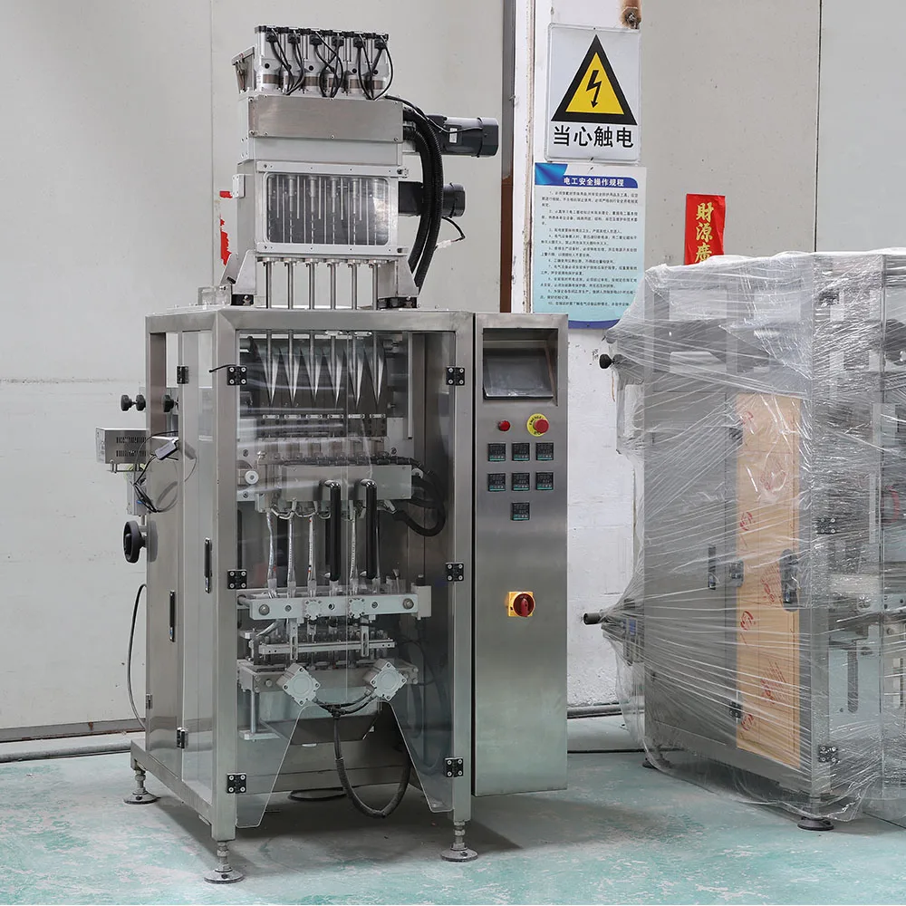 Automatic Sachet Filling and Packaging Machine Multi-lane Powder Incense Stick Packing Machine 4 Lanes 6 Lanes