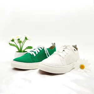 High Quality Professional Custom Breathable Casual Women Knitting Shoes