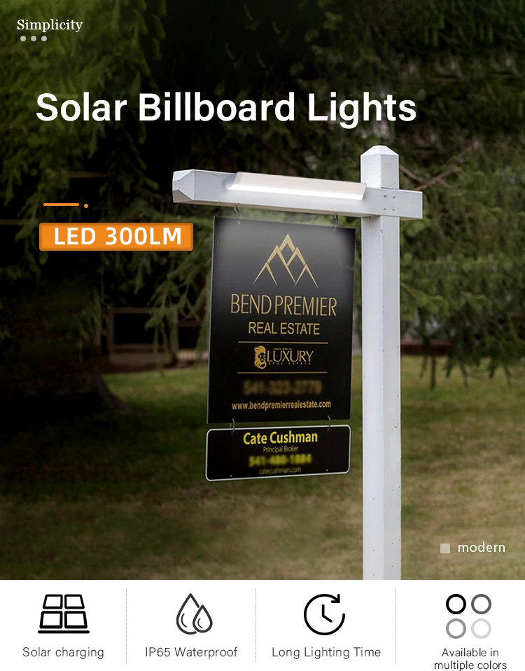 Outdoor Wall Light For Sign Billboard Lighting Luces Solares Amazon