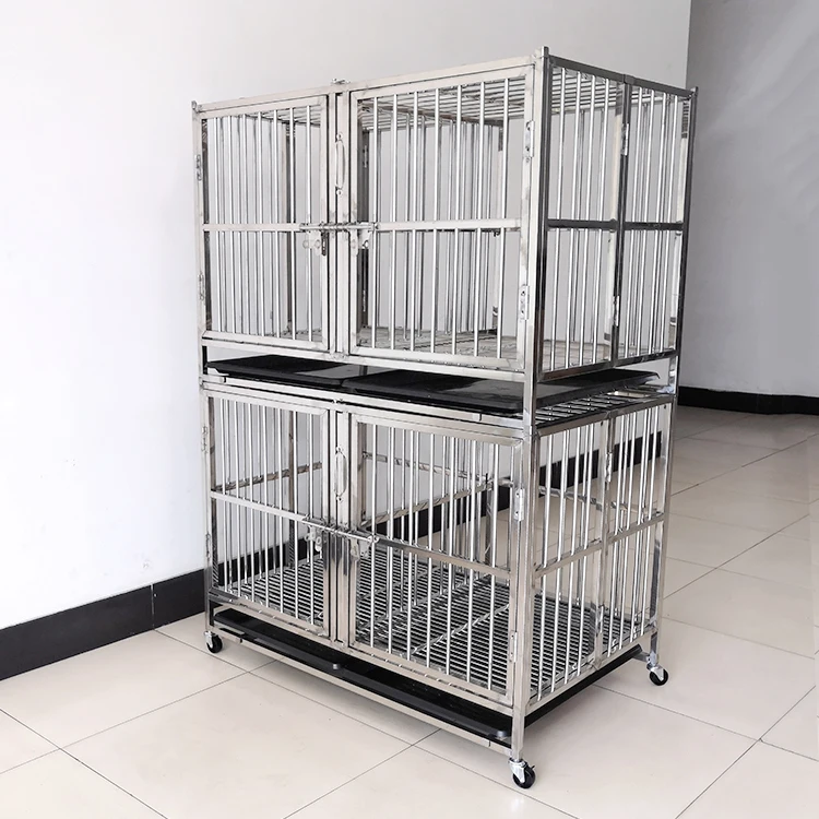 Stainless Steel Dog Cages - Durable & Versatile Solutions