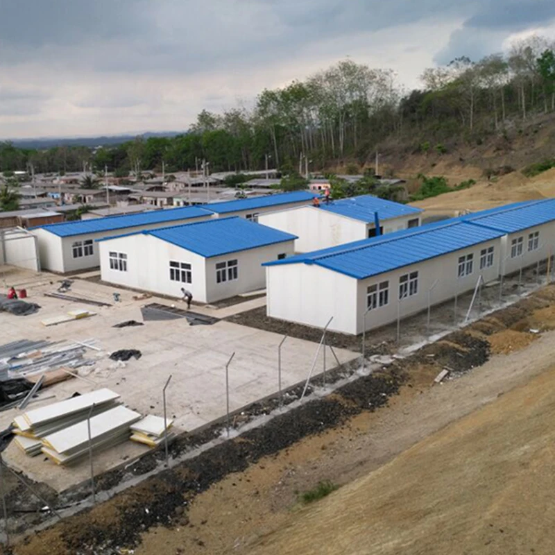 Folding Prefabricated House Metal Structure One Bedroom Modular Ready Made Mobile Tiny Homes Prefab House Container