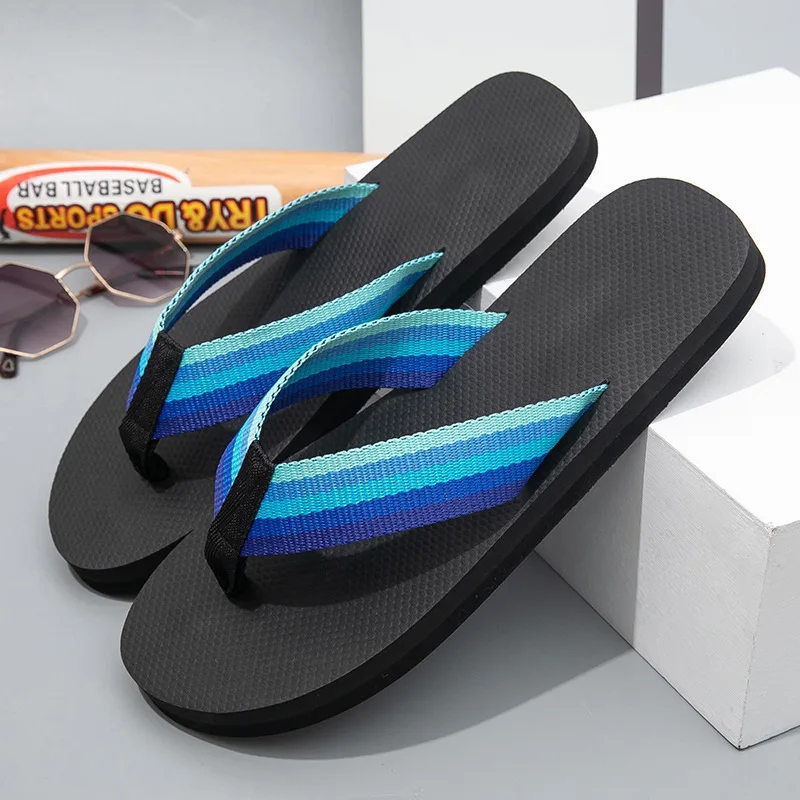 Men Flip Flops Slides Slipper Open Toe Beach Sandals
