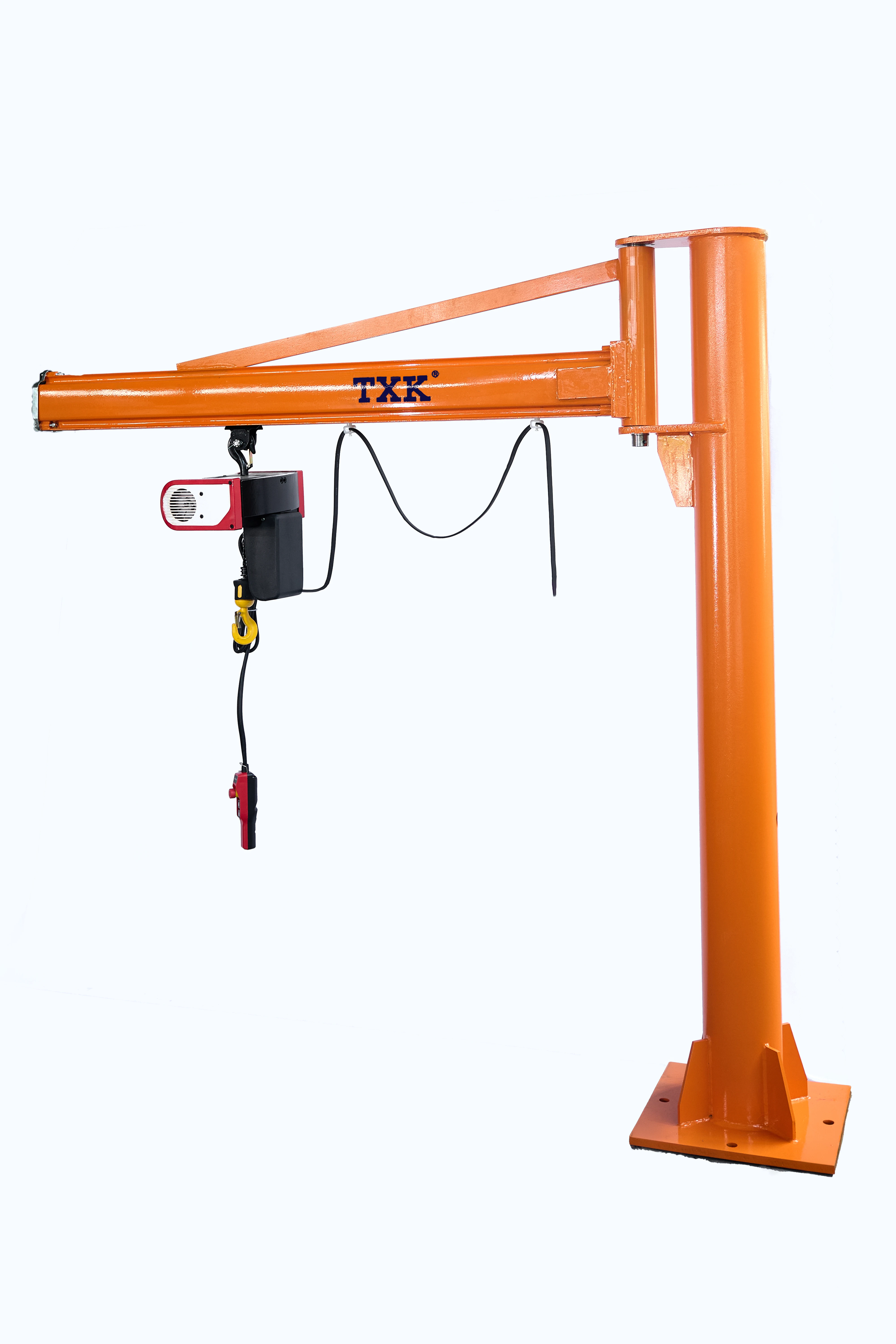 ポータブル移動式クレーン 250kg 500kg 1000kg 電動チェーンホイスト付き