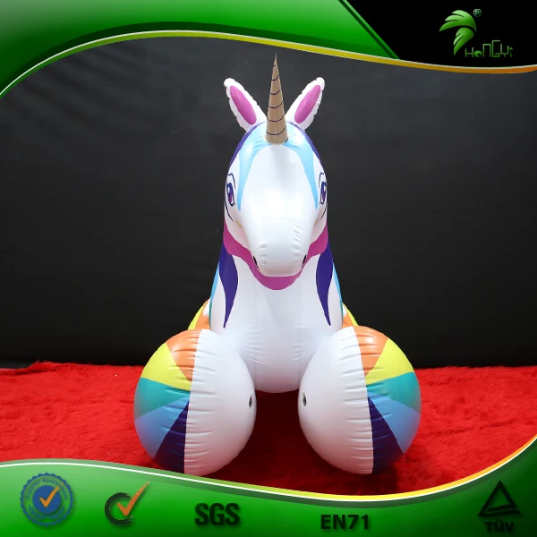 Ride on Inflatable Custom Unicorn Animal Inflatable Bounce Horse Sexy  for Sale Inflatable Doll Hongyi Sph