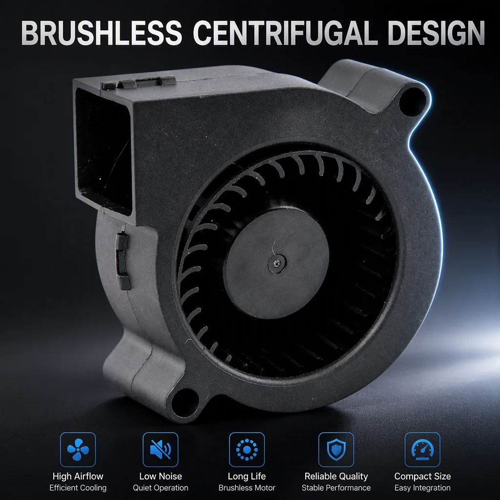 Blower, YOFOLON, 5V, 12V, 5025 - detail 10