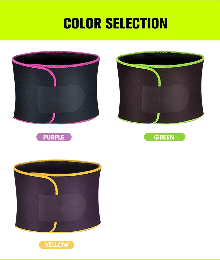 Wrap Sweat Workout Neoprene Waist Support Waist Trainer Back Support