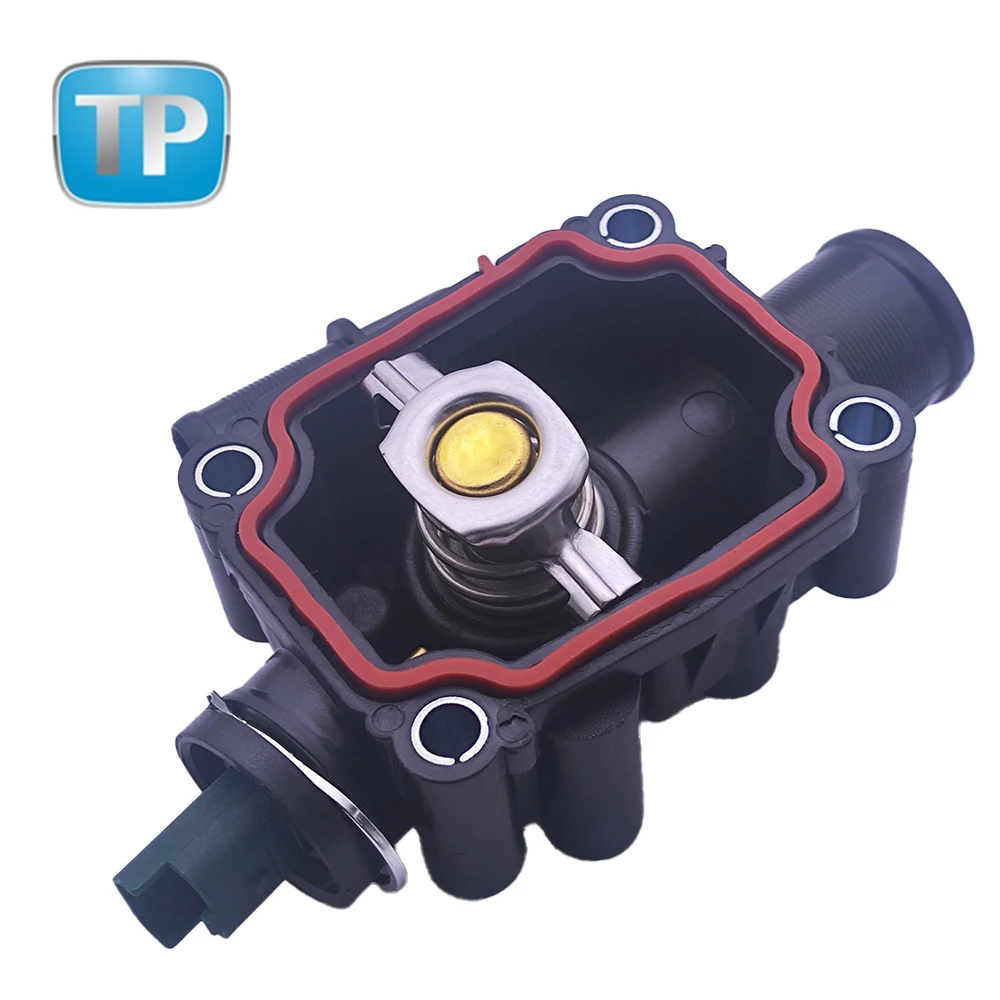 Thermostat With Housing Engine Coolant Thermostat for Peugeot  208 2008 307 308 Citroen C2 C3 C4 OEM 1336Z0 1336.Z0 9647265980
